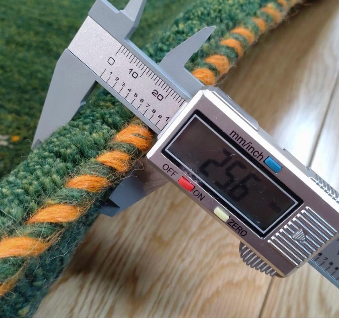 ペルシャ　ギャッベ リビング　188×156 緑　タイル　生命の木