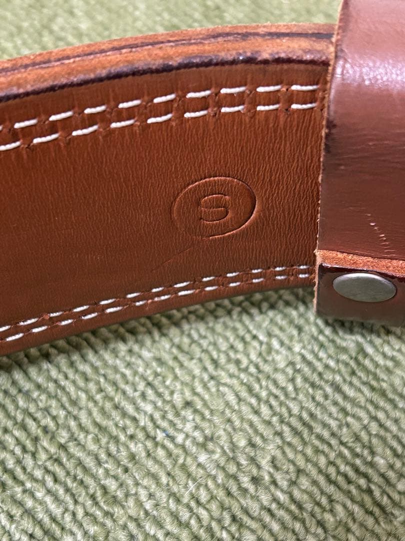 GOLD'S GYM レザー パワーベルト Sサイズ