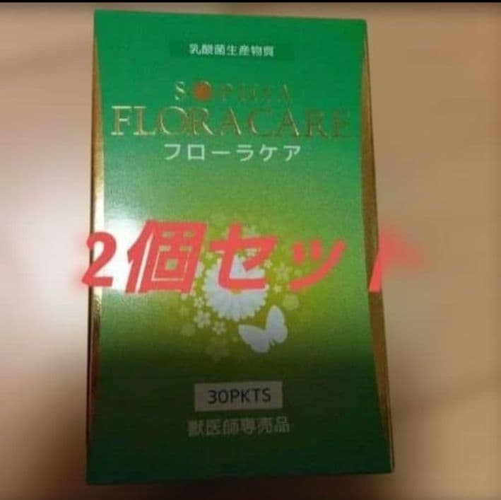 【新品未使用品】ソフィア　フローラケア　乳酸菌生産物質　1g×30本　2箱セット