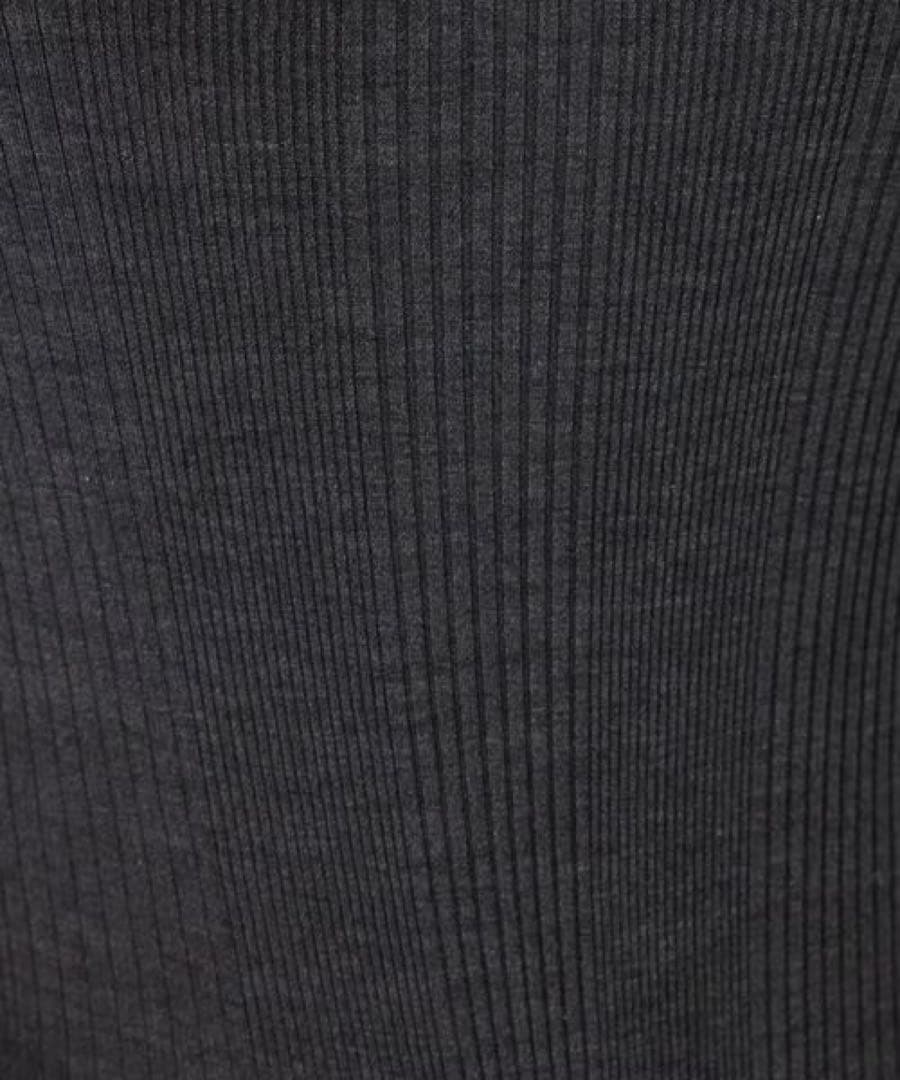 新品タグ付 Chaosカオス シルクマルドウタンクトップ チャコール グレー