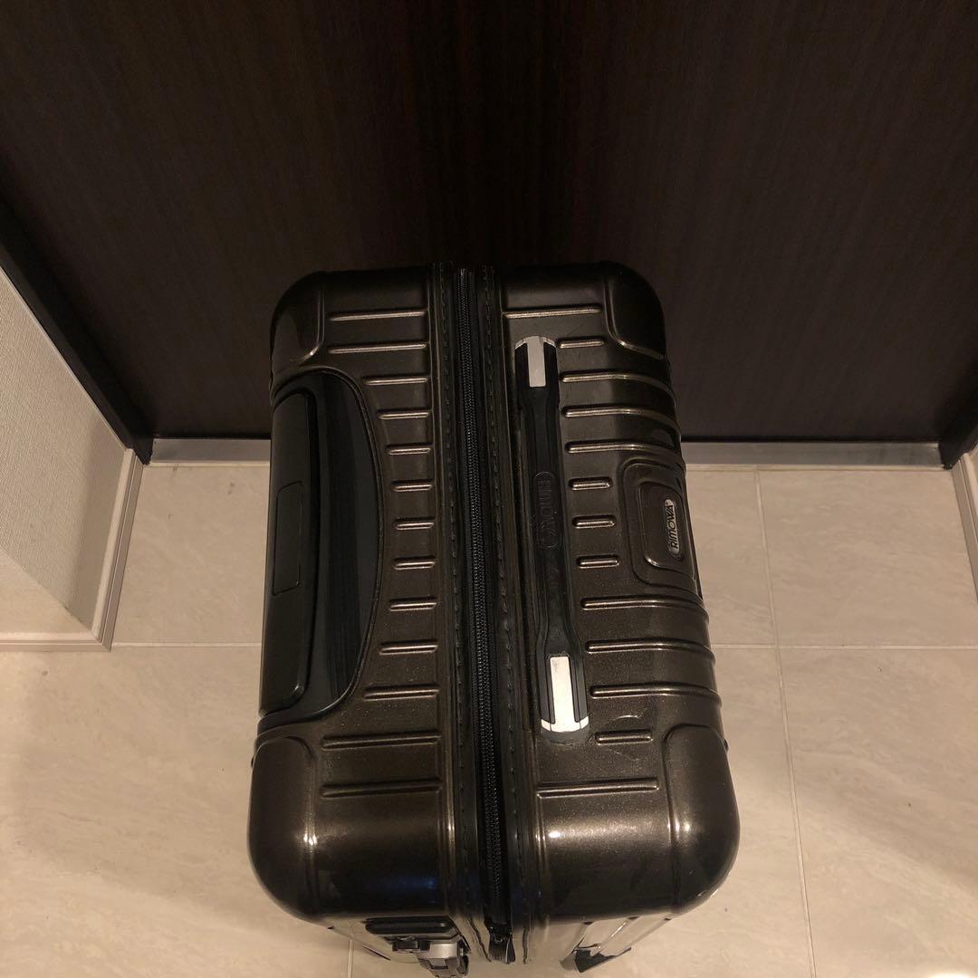 【正規店メンテ済・訳あり】リモワ ルフトハンザ別注 4輪 機内持込可 ブラウン