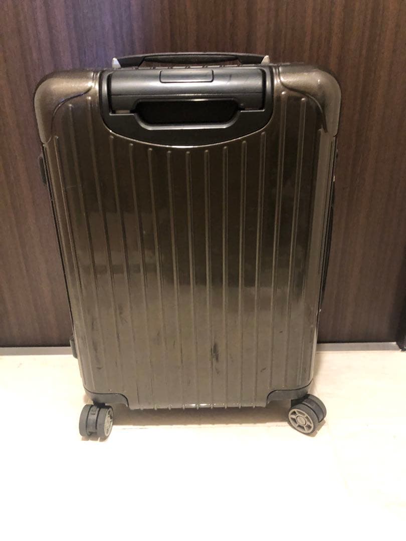 【正規店メンテ済・訳あり】リモワ ルフトハンザ別注 4輪 機内持込可 ブラウン