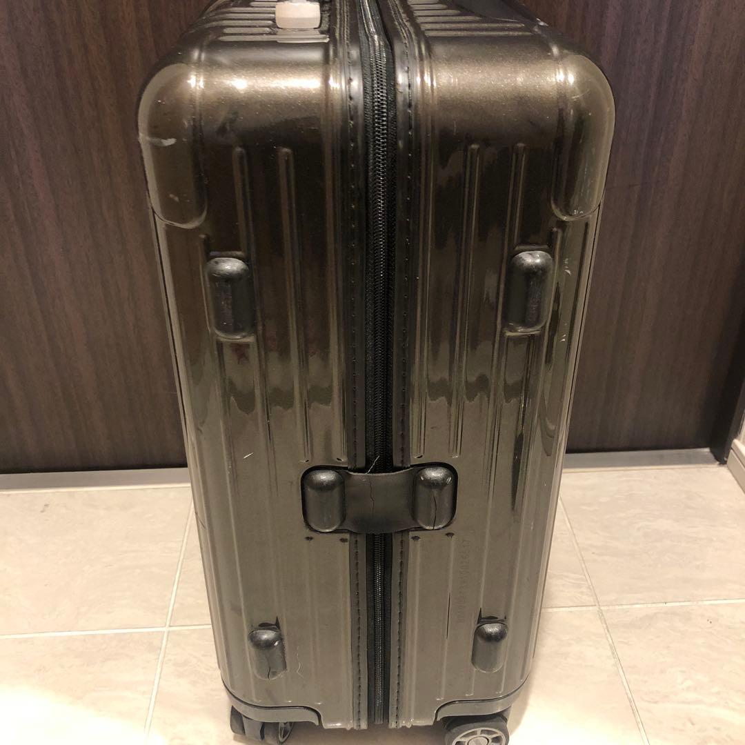 【正規店メンテ済・訳あり】リモワ ルフトハンザ別注 4輪 機内持込可 ブラウン