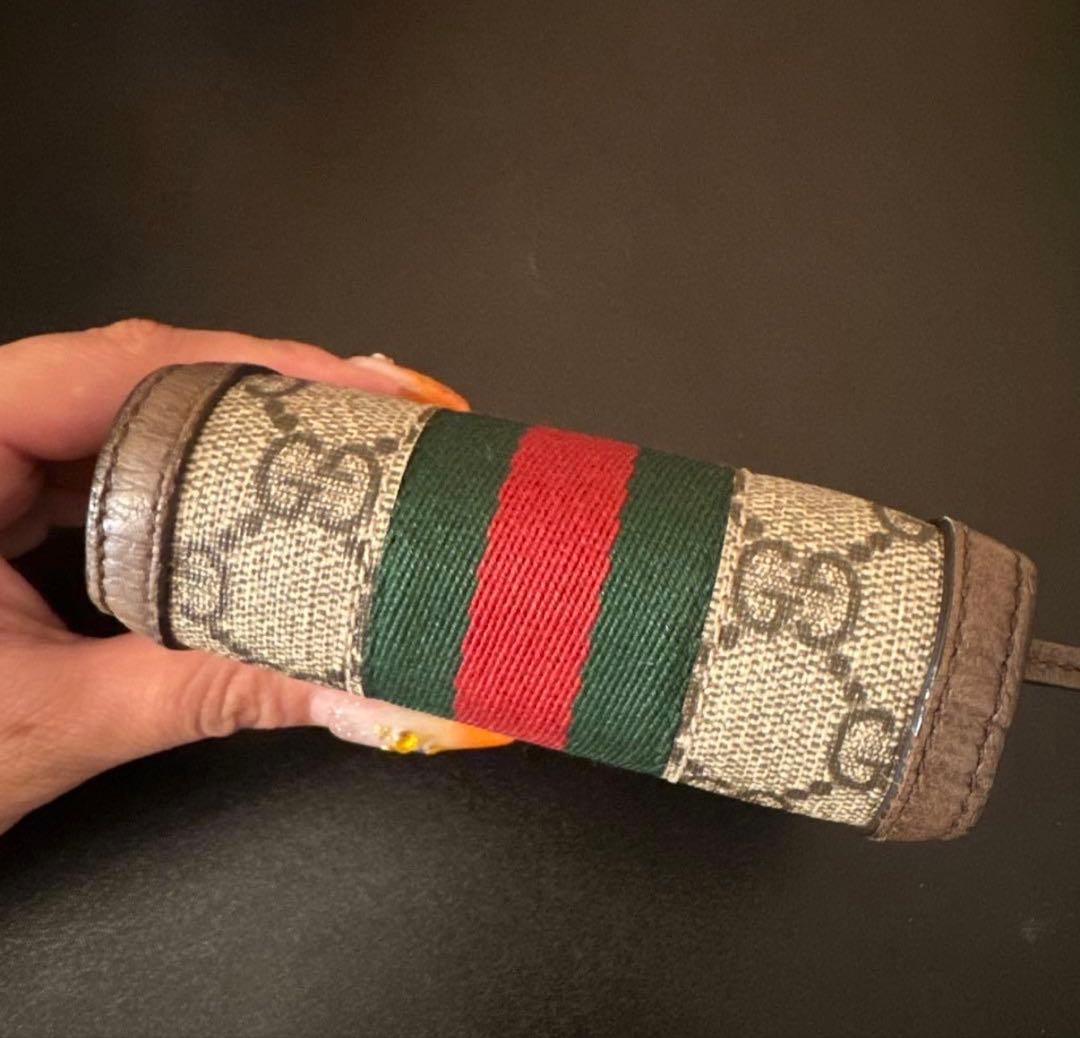 .*.様 オークショングッチGGキャンバス 折り財布 オフィディア シェリーライ