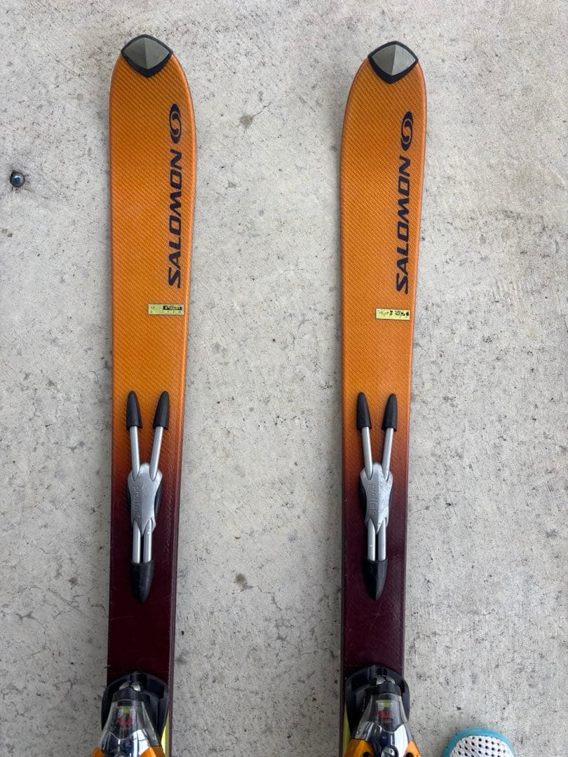 Salomon ☆スキー 板 ☆170☆パイロット☆ビンディング付　DEMO板