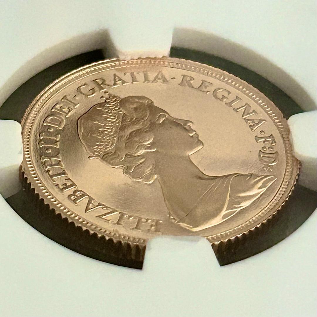 ★★★yokopea★★★　1983年イギリス1ソブリン金貨★PF69UC