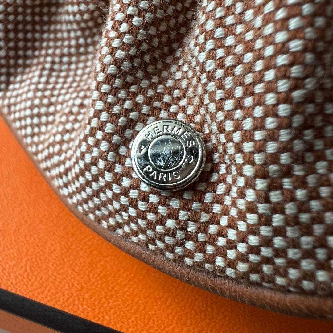 HERMES エルメス シュシュ クラウディア ゴールド 美品！ヘアアクセ