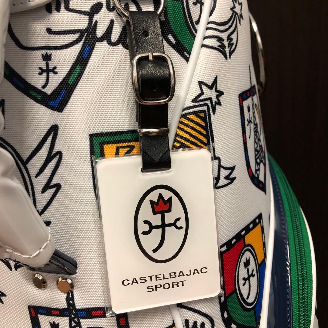 【新品】CASTELBAJAC CBC034 キャディバッグ ホワイト
