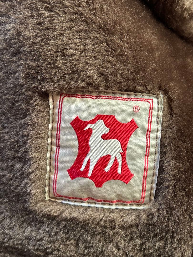 スペイン製　リアルムートンコート　羊皮