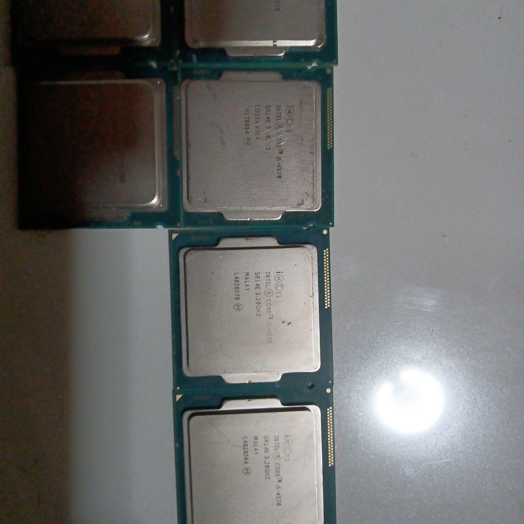 Intel i5-4570 7個 10505 4570S 4590　ジャンク