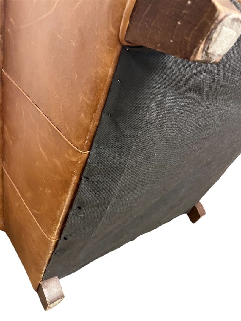 Vintage French Club Chair フレンチクラブチェア レザー