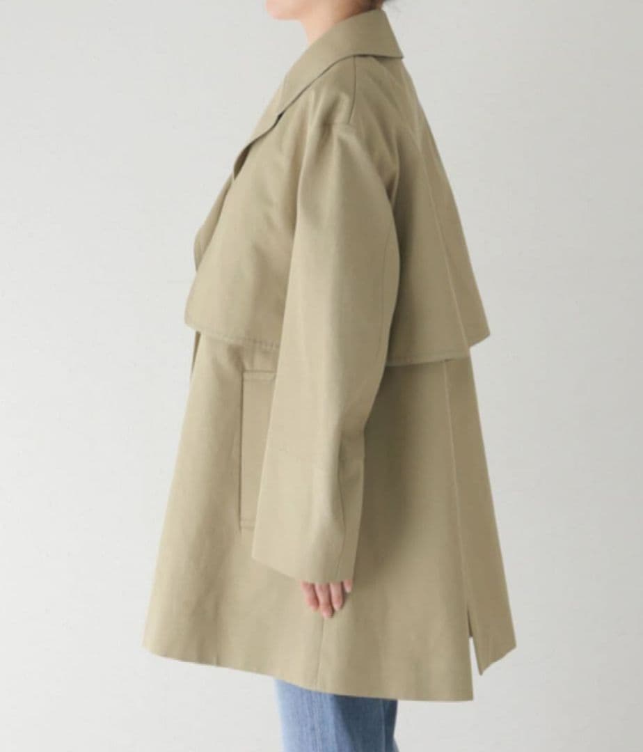 最後のお値下げ R’IAMPlage ミドルトレンチコート カーキPlage