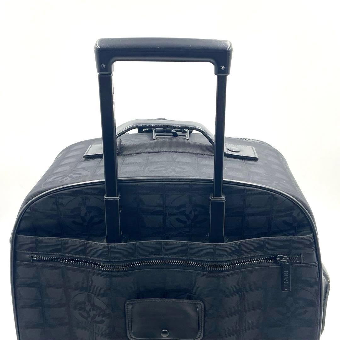 【美品】CHANELシャネル ニュートラベルライン キャリーケース シールあり