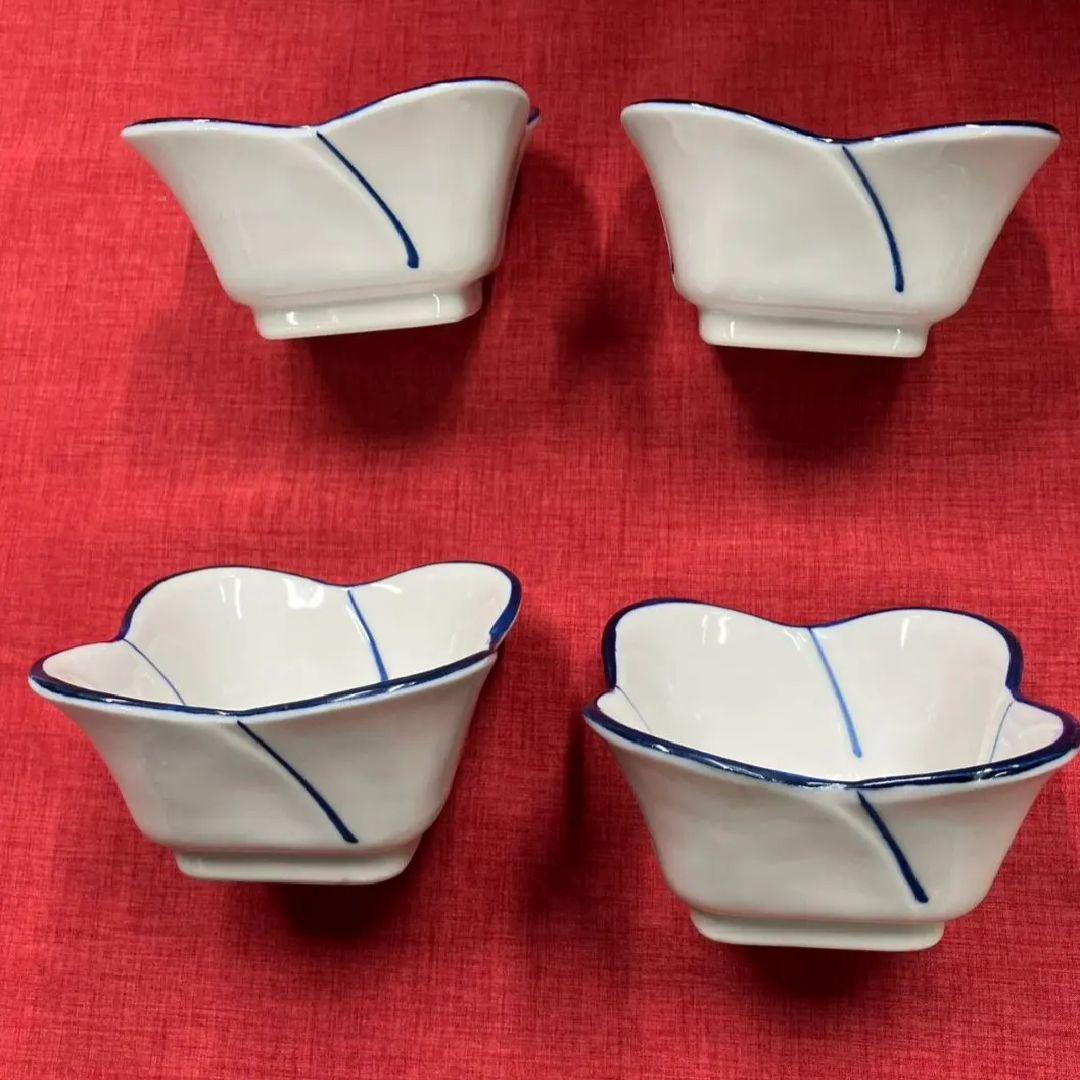 40個セット　小鉢 まとめ売り 花びら型 小鉢　取分け小鉢　料亭 割烹 新品