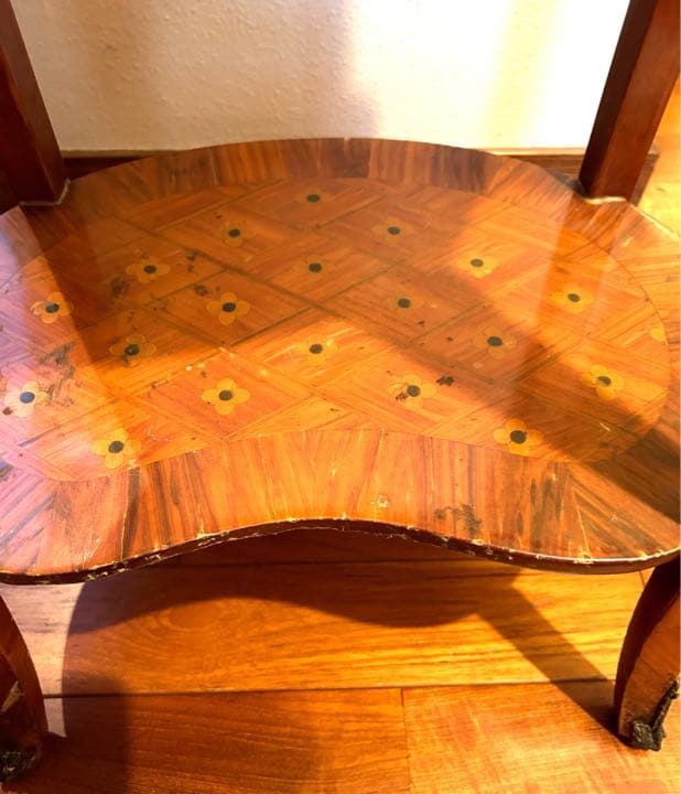 チェスト　サイドテーブル　象嵌細工　イタリア製　クラシックスタイル