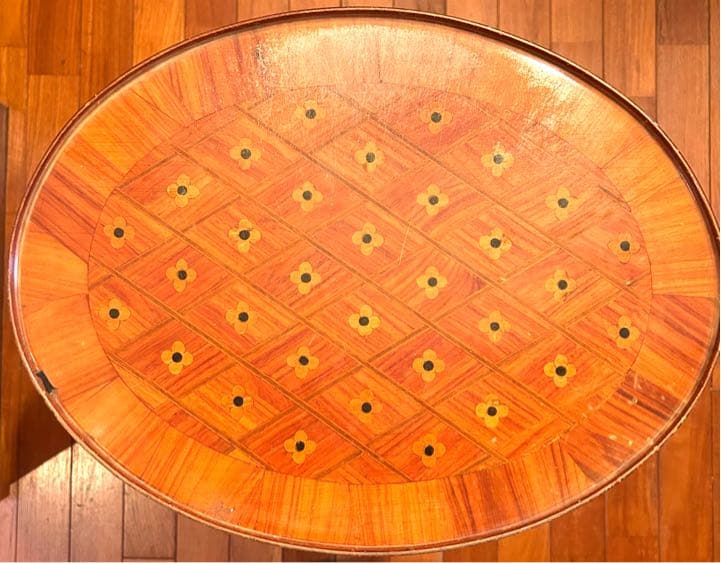 チェスト　サイドテーブル　象嵌細工　イタリア製　クラシックスタイル