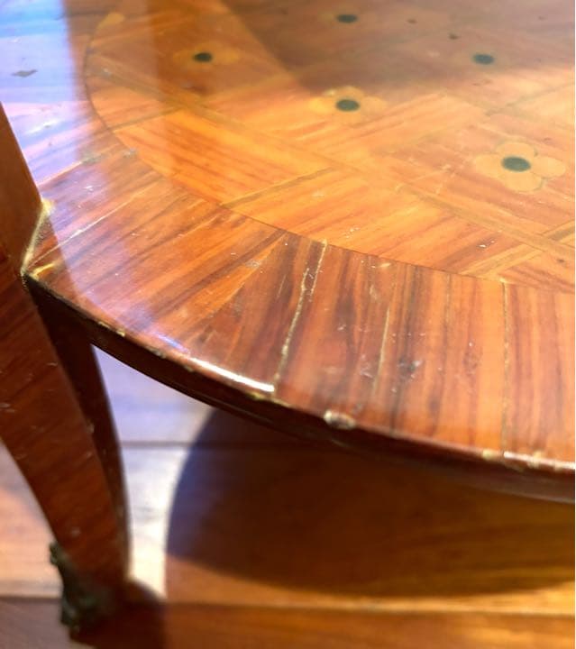 チェスト　サイドテーブル　象嵌細工　イタリア製　クラシックスタイル