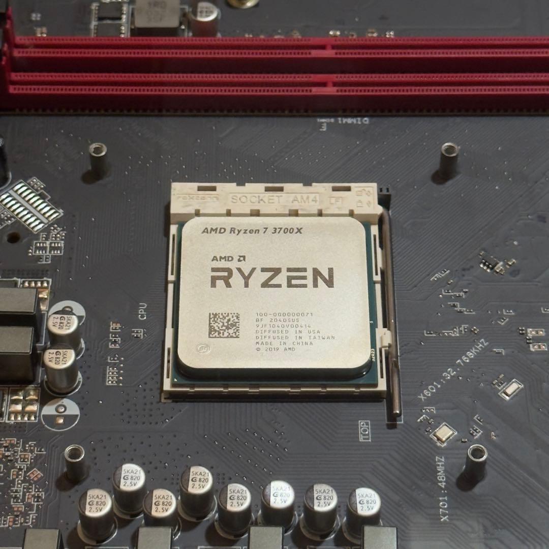 CPU Ryzen7 3700X＆マザーボード B450 + クーラー セット