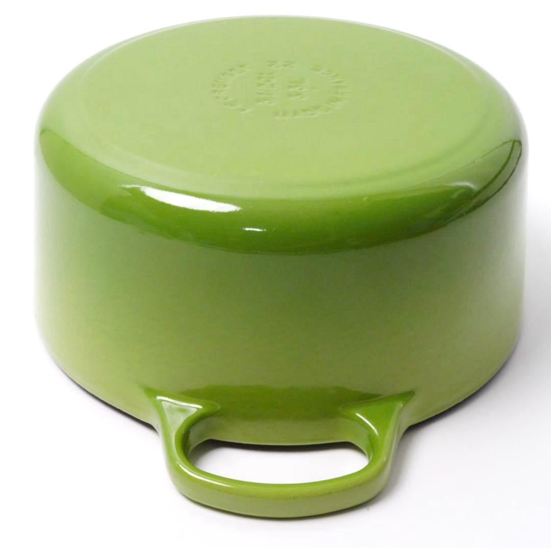 【美品】LE CREUSET　シグニチャーココット ロンド パーム22cm