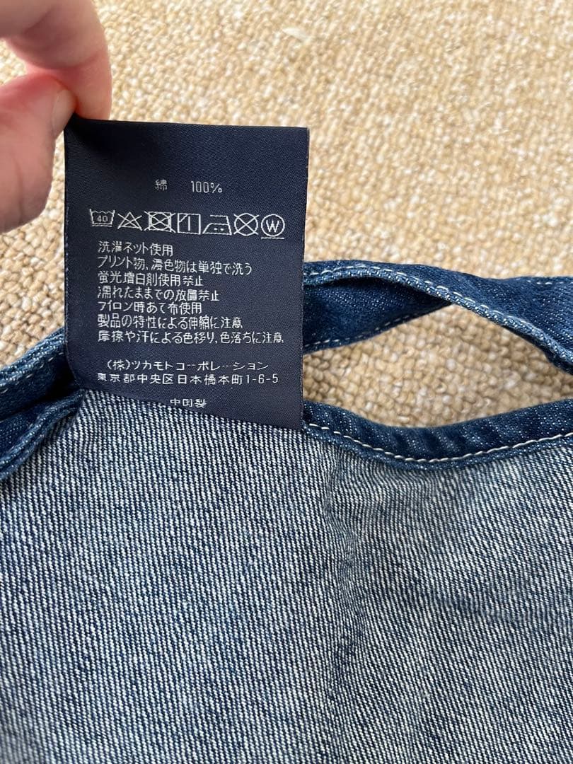 【美品】　ポロラルフローレン　エプロン　デニム生地