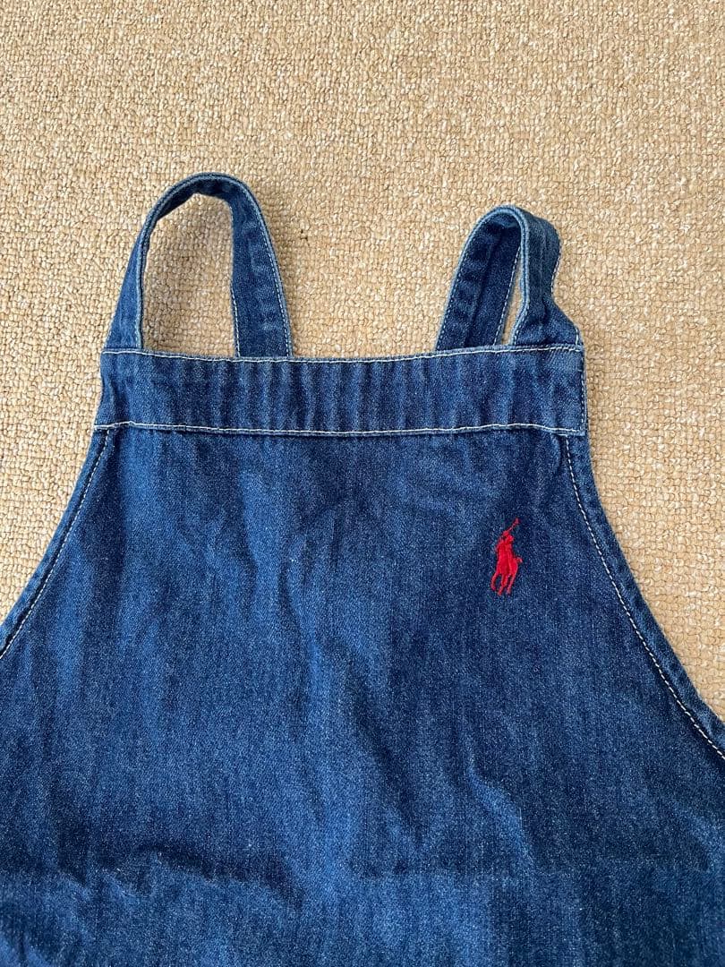 【美品】　ポロラルフローレン　エプロン　デニム生地