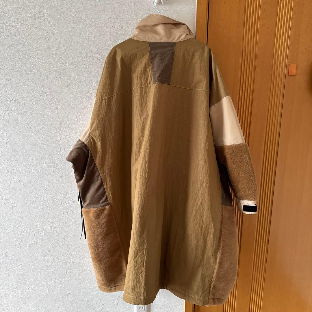 【Etsinta】ブラウン系オーバーサイズ ロングコート
