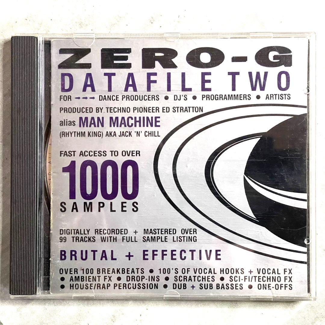廃盤 ZERO-G DATAFILE 2 サンプリングCD ゼロジー 希少