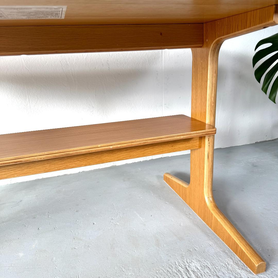 無印良品 リビングでもダイニングでも使えるテーブル２ オーク材 130×65cm