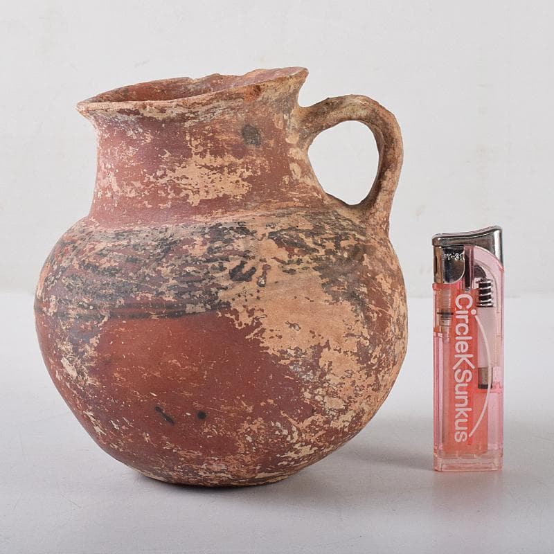 タイ古陶磁　バンチェン土器　アンダーソン土器　彩文土器　時代箱付　D　R8578