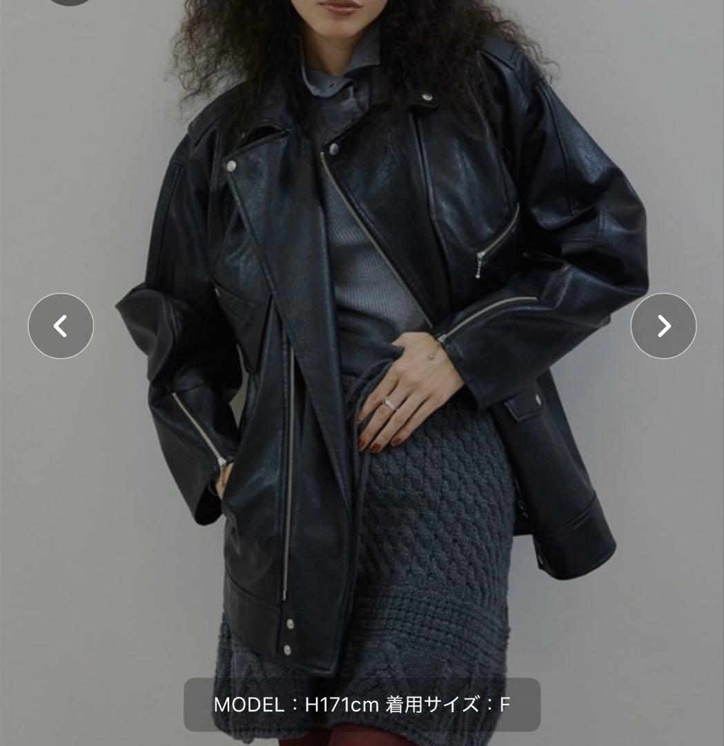 Ameri MANY WAY RIDERS JACKET ブラウン 25aw