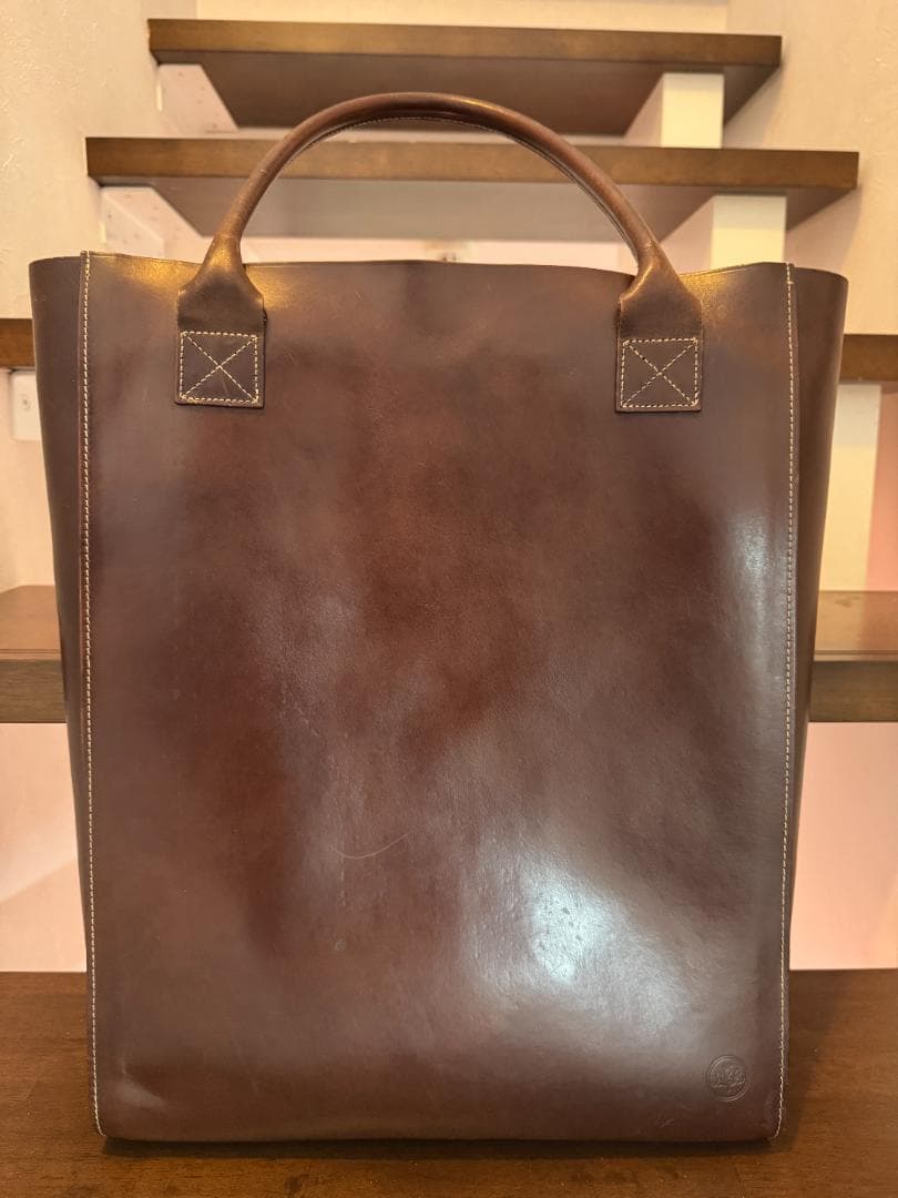 グレンロイヤルトートバッグM ダークブラウン