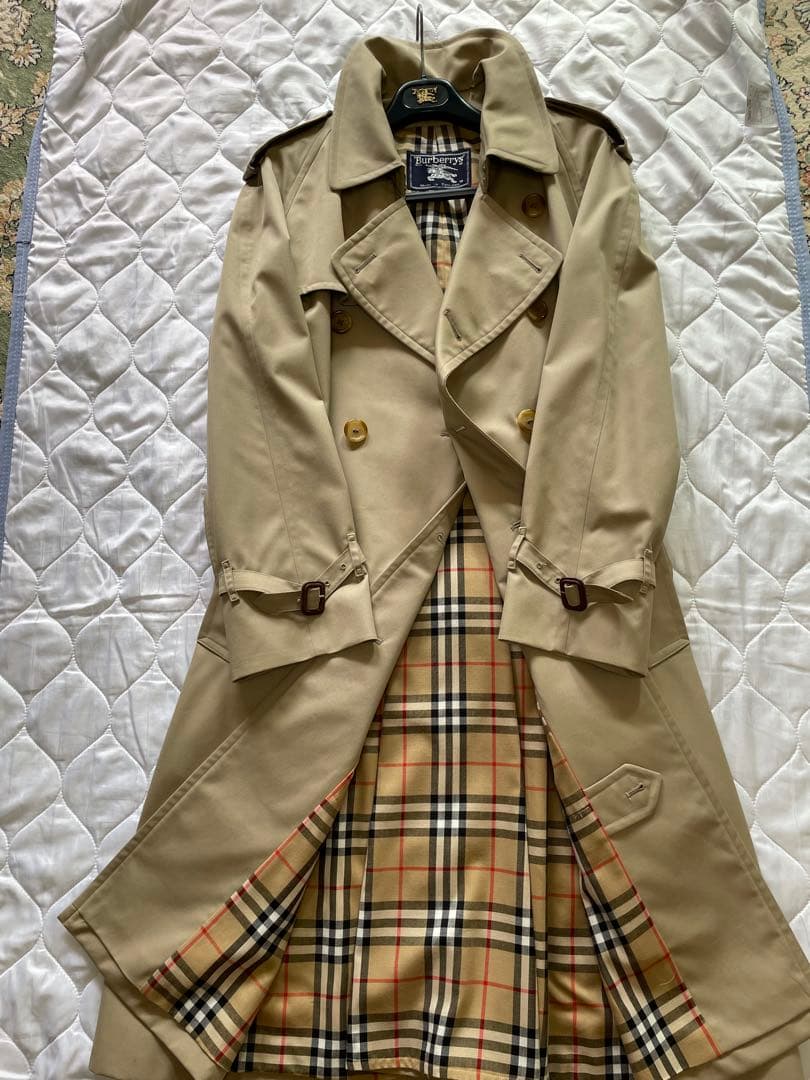 超美品　英国製Burberrys ベージュ トレンチコート 48 Short