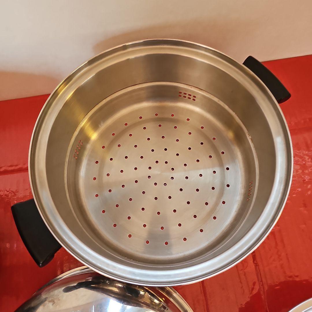 アムウェイ6Lシチューパン蒸し器付き