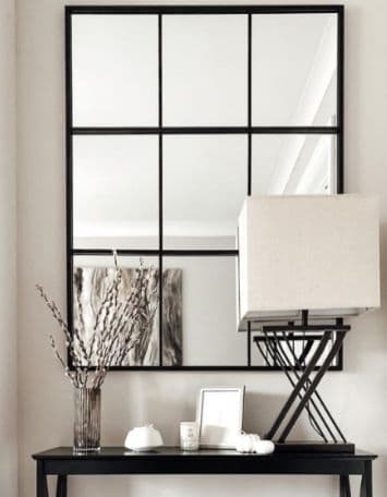 9枚鏡　ミラー　大型ミラー　海外風　カフェ風