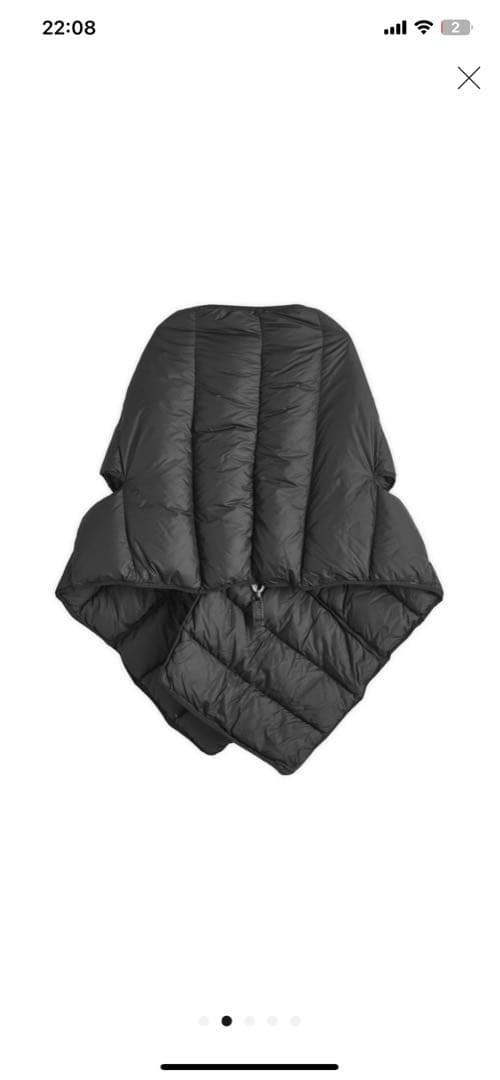 レアアイテム！ノースフェイス　リメイドダウン　シェルマフラー