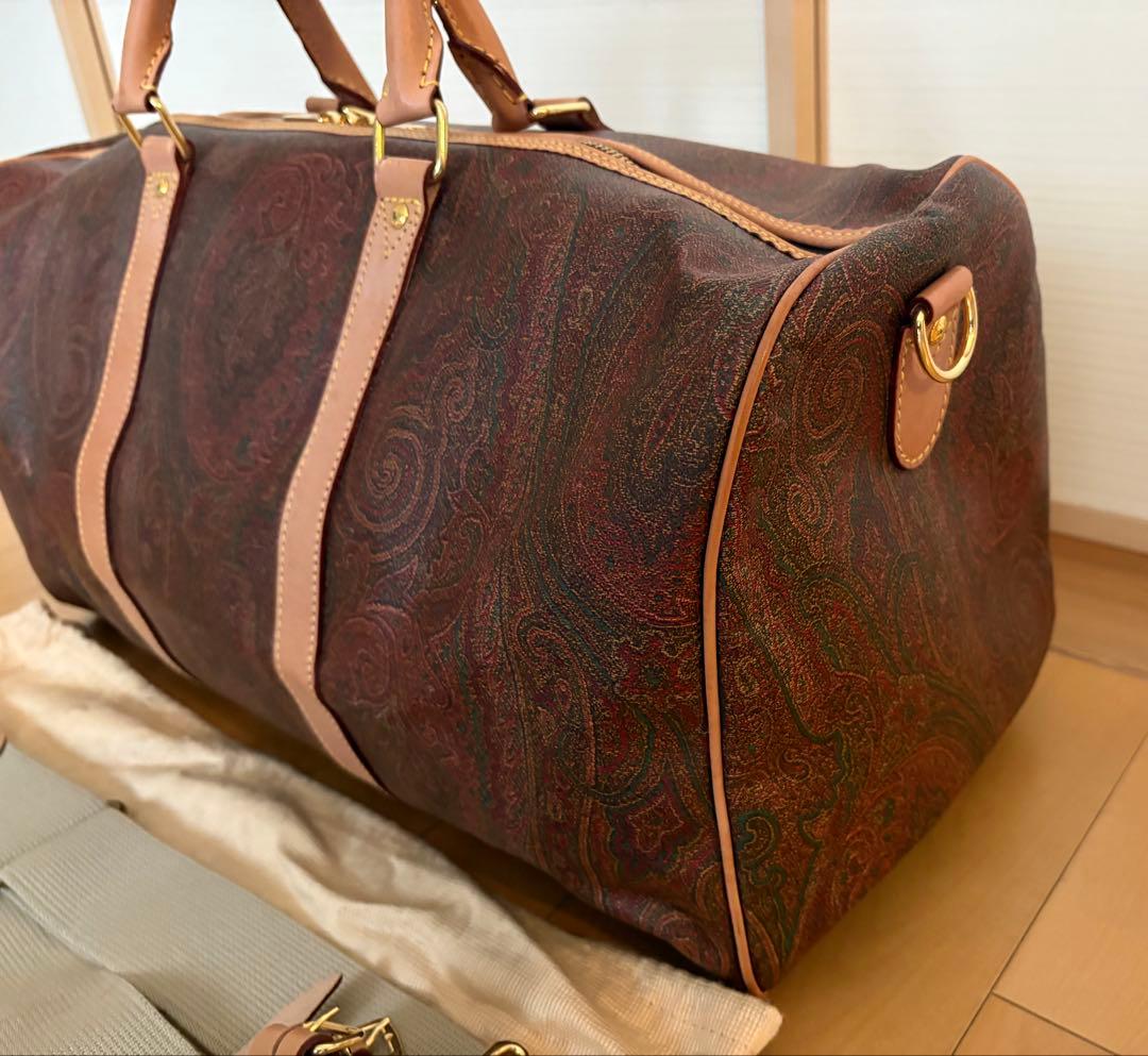 ETRO エトロ ボストンバッグ ペイズリー柄