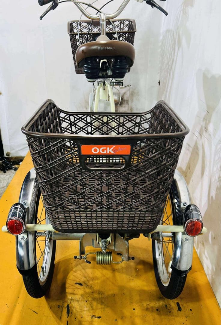 送料無料条件付き　パナソニック 電動アシスト三輪車 中古車