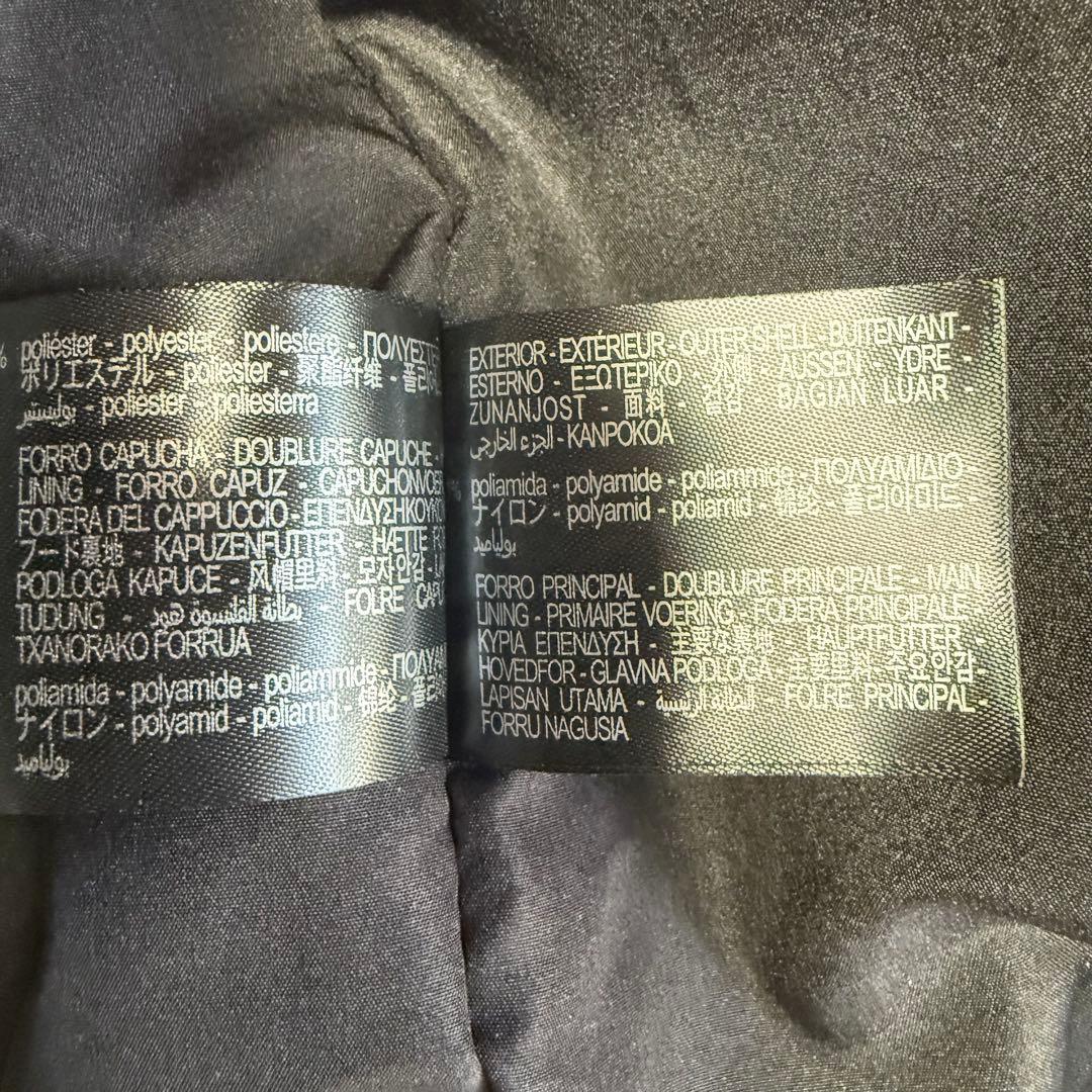 【ザラ】美品 ダウンコート ブラック XLサイズ レディース