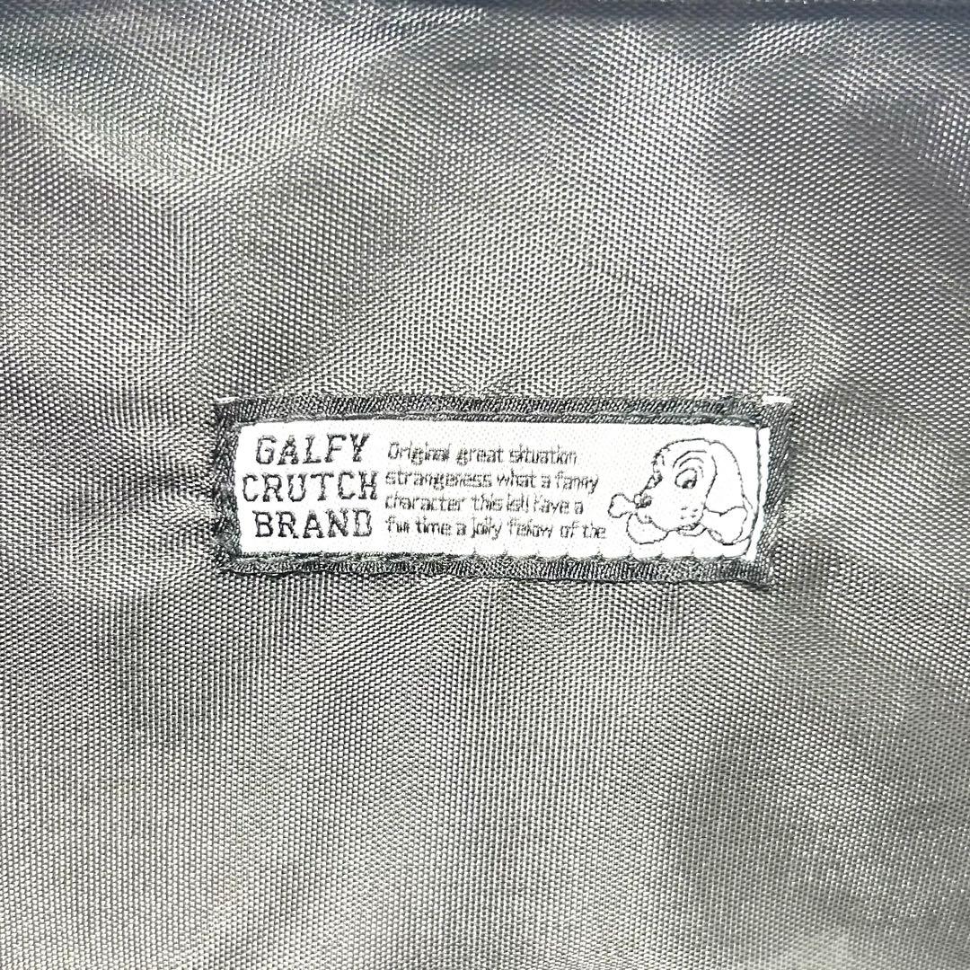 【極美品】ガルフィー レザーボストンバッグ 2way 犬ロゴ