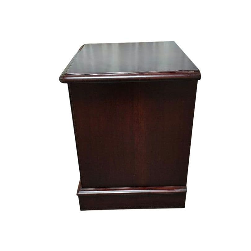 東海家具 ナイトテーブル ベッドサイドテーブル 3段チェスト