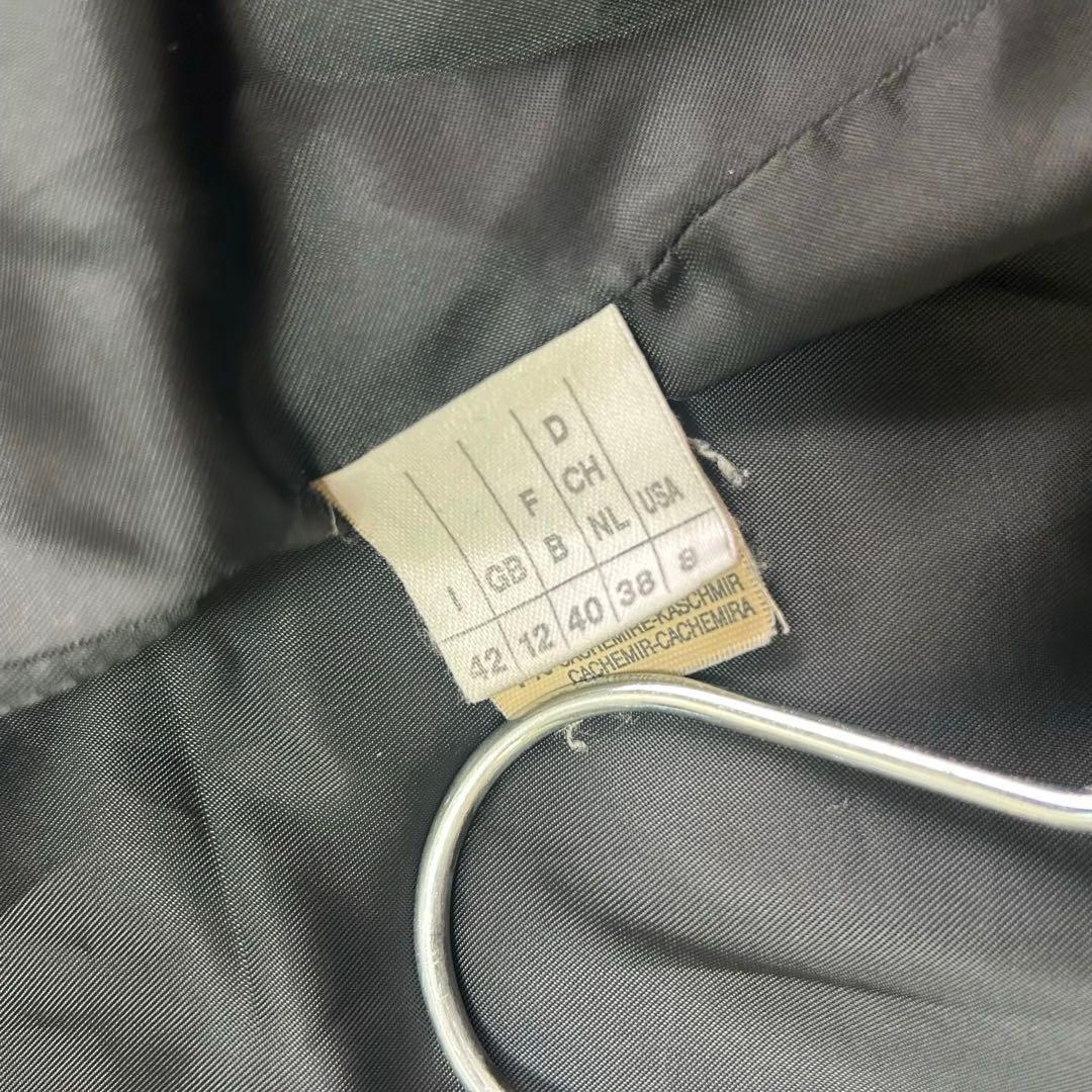 美品✨マックスマーラ　イブルース　カシミヤウール　比翼　ふんわりロングコート42