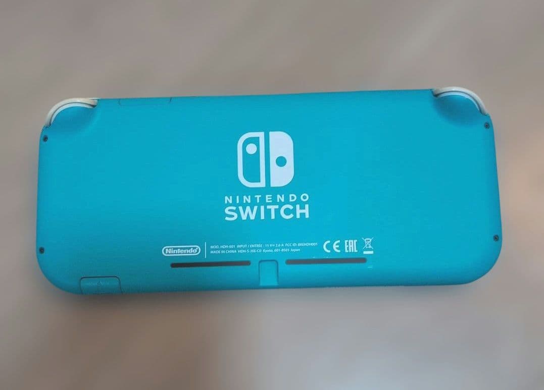 【動作品】Nintendo Switch Lite ターコイズ 本体 箱・充電器