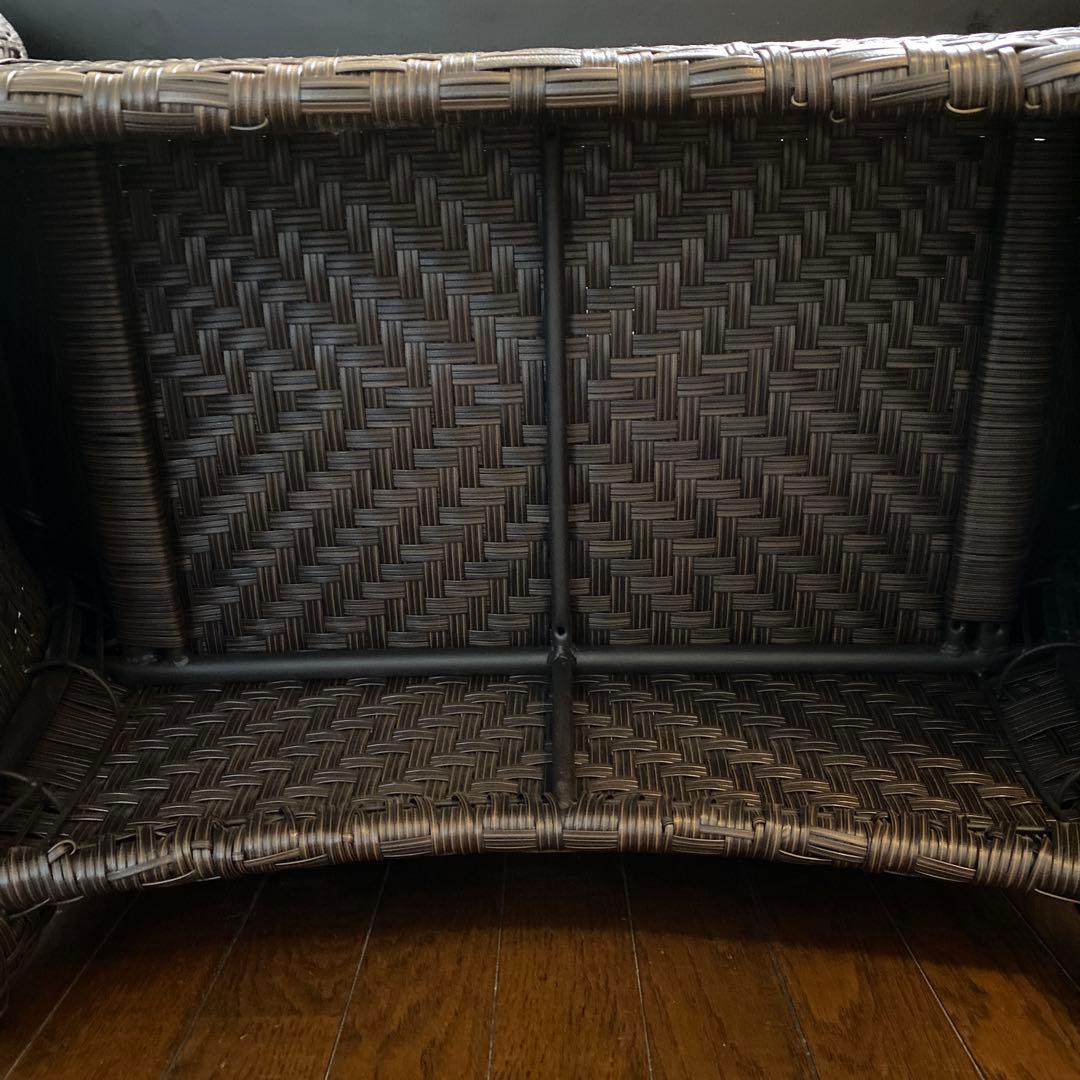 【美品】御影石（花崗岩）天板のセンターテーブル　コストコ　リゾートホテル風