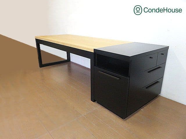 極上美品　カンディハウス カバ柾目材ダイニングテーブル W250cm