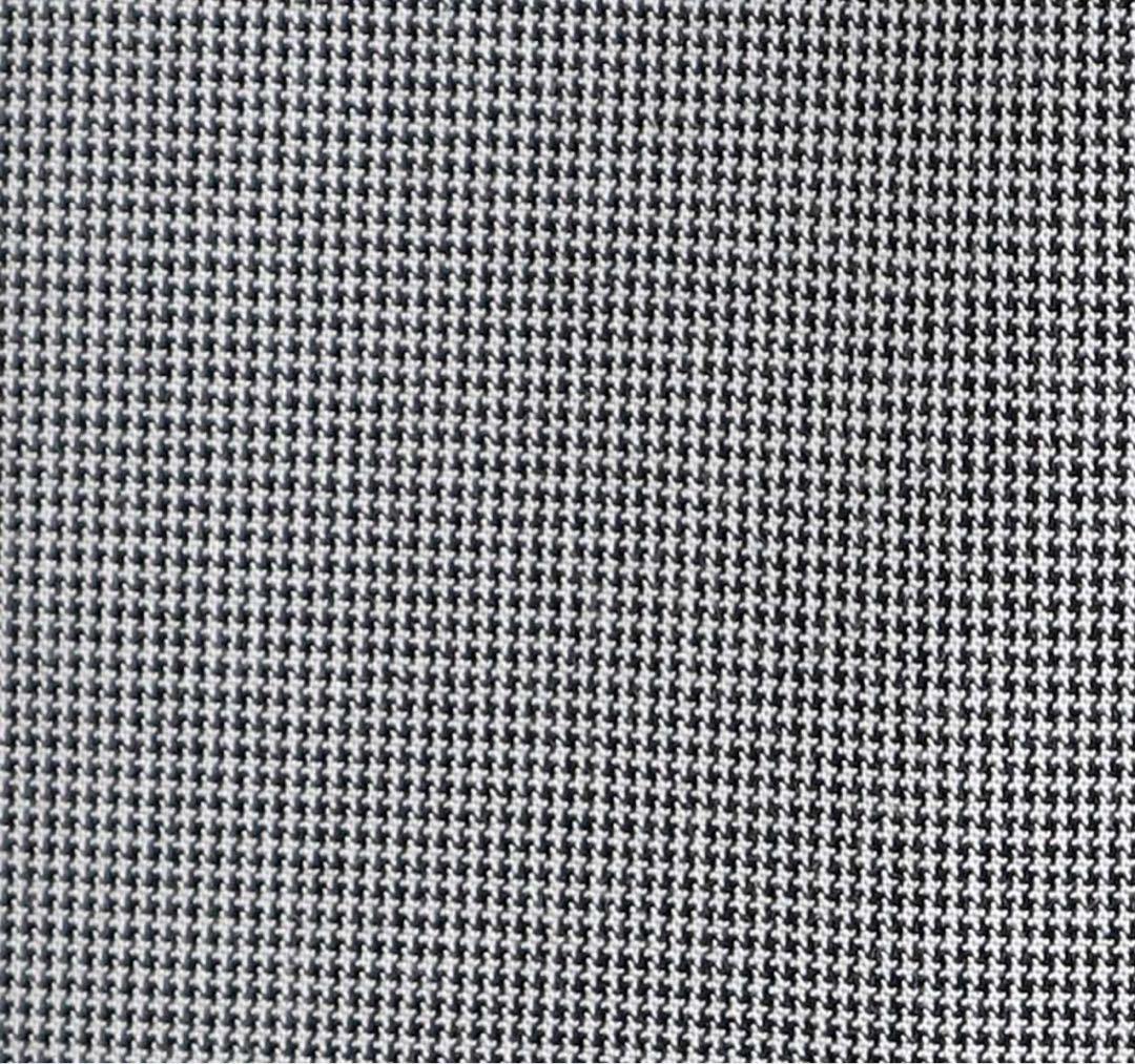 極美品 INDIVI 洗える 千鳥柄ノーカラージャケット UVケア 接触冷感LL