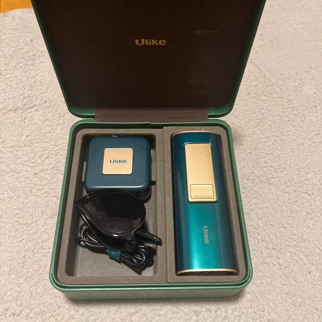 Ulike 脱毛器 青色 収納ケース付き