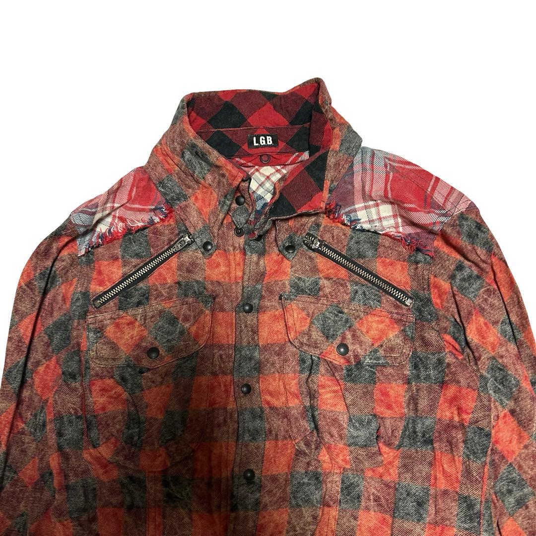 L.G.B ルグランブルー breach shirt お兄系 ギャル男 平成初期