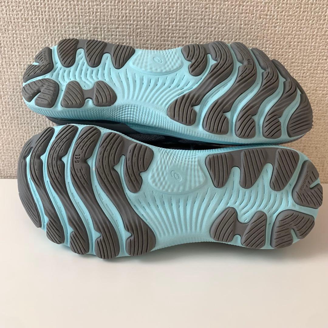 【ASICS】アシックス GEL-NIMBUS 24 グレー/ライトブルー