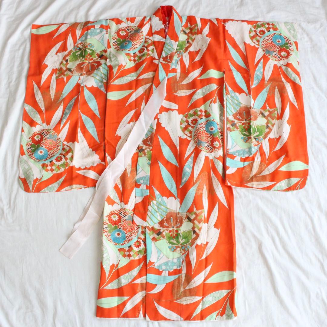 七五三 5歳 7歳 女の子 子供 着物 帯 セット