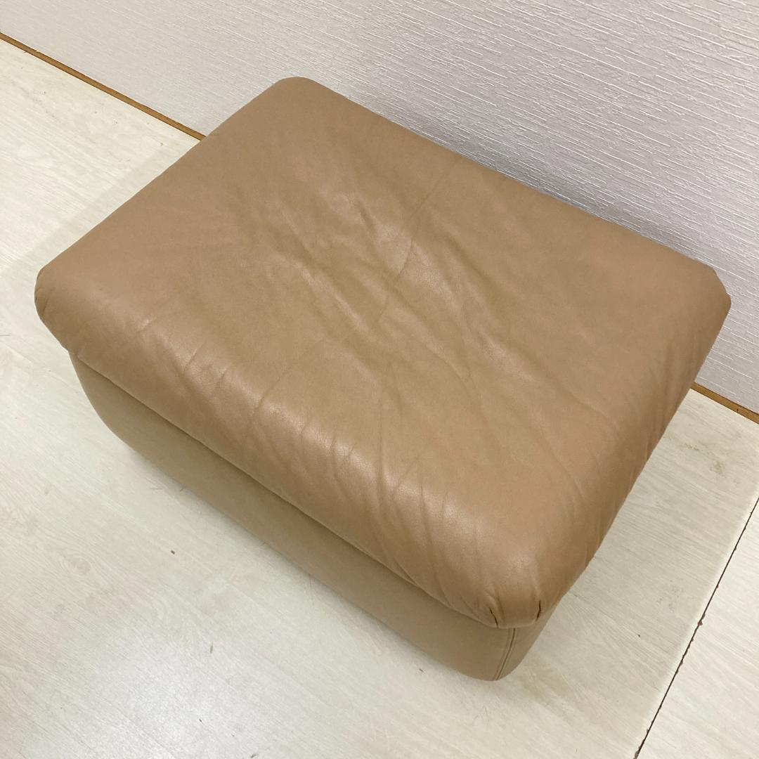 日本フクラ　LongLife　本革　スツール　オットマン